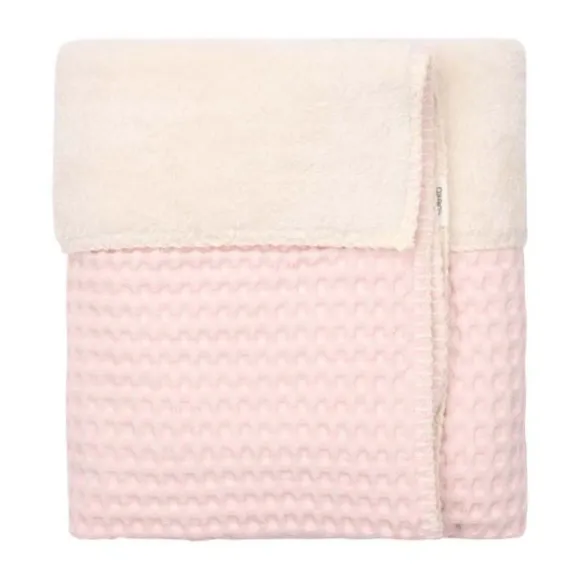 Koeka Oslo Ledikantdeken - Maat 100 x 150 - Wafel/Teddy - Candy