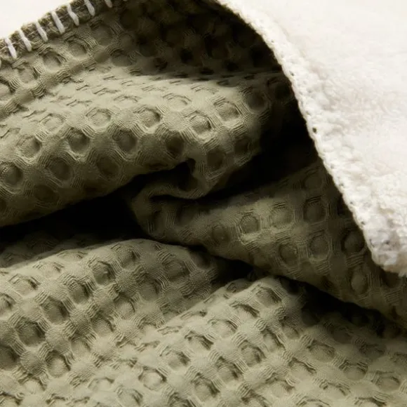 Koeka Oslo Wiegdeken Wafel / Teddy Sand / Pebble