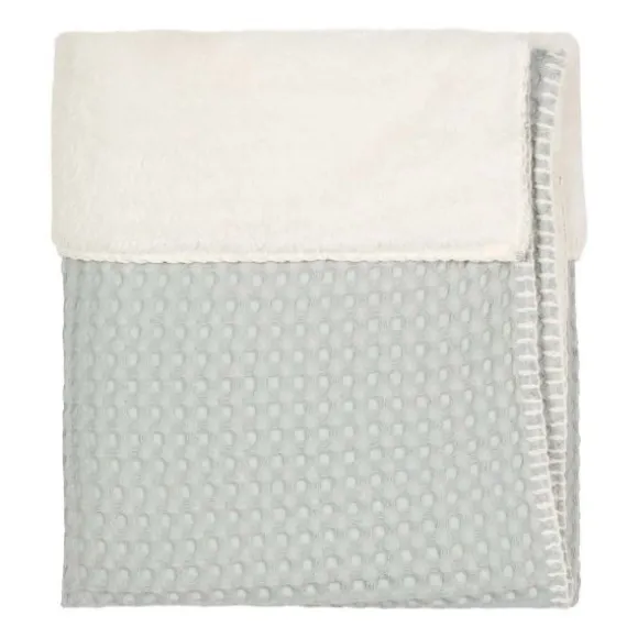 Koeka Oslo Wiegdeken Wafel / Teddy Sand / Pebble