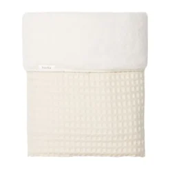 Koeka Oslo Wiegdeken Wafel / Teddy Sand / Pebble