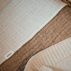 Koeka Rivoli Ledikantdeken - Maat 100 x 150 - Caffe