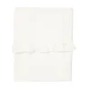 Koeka Ruffle Wieglaken Warm White 80 x 100 cm
