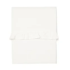 Koeka Ruffle Wieglaken Warm White 80 x 100 cm