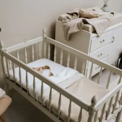 Koeka Vik Teddy Ledikantdeken Sand