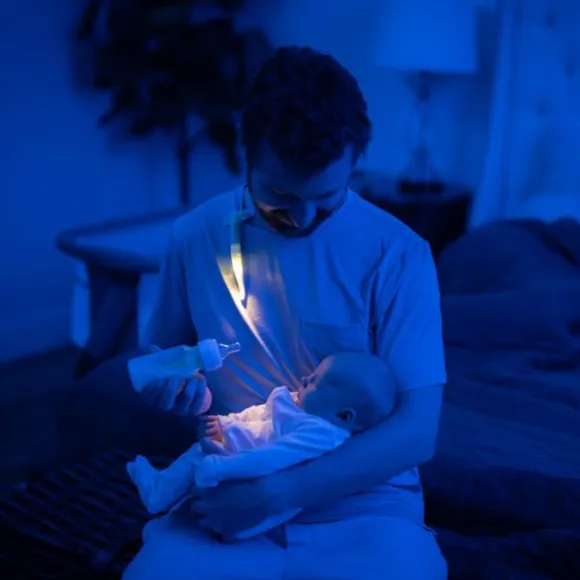 LatchLight Voedingslampje - Mint / White