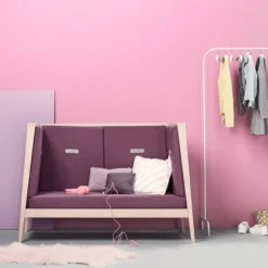 Leander Linea Babybed - Beech