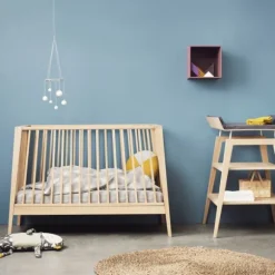 Leander Linea Babybed - Beech