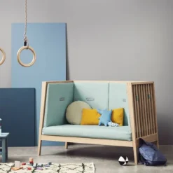 Leander Linea Babybed - Beech