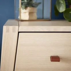 Leander Linea Commode - Beech