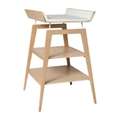 Leander Linea Verschoontafel Incl. Aankleedkussen - Beech