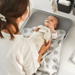 Leander Matty Aankleedkussen Topper - Woodland - Clay