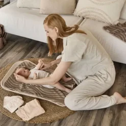 Leander Matty Aankleedkussen Topper - Woodland - Clay