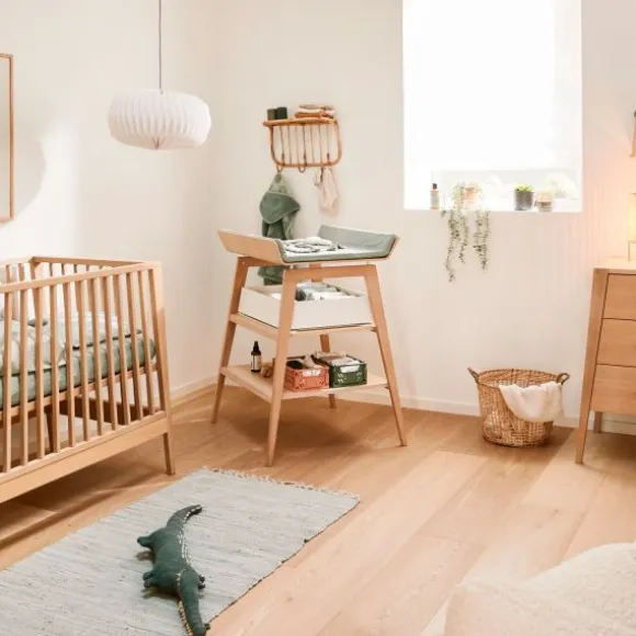 Leander Matty Aankleedkussen Topper - Woodland - Clay