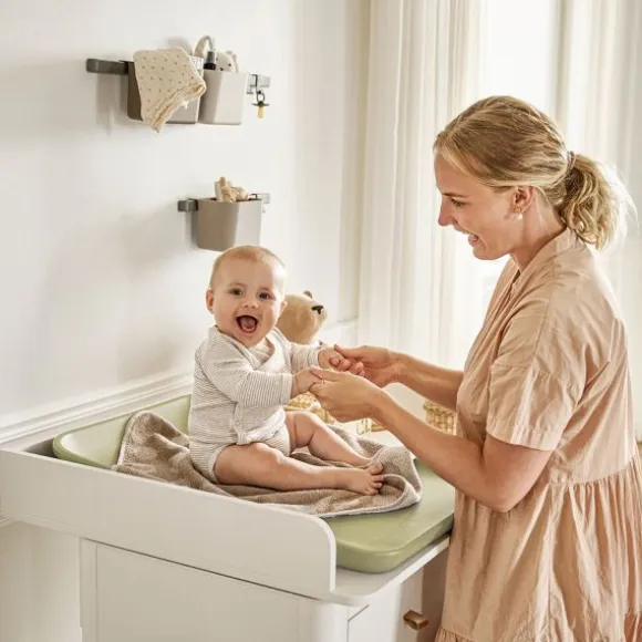 Leander Matty Aankleedkussen Topper - Woodland - Clay