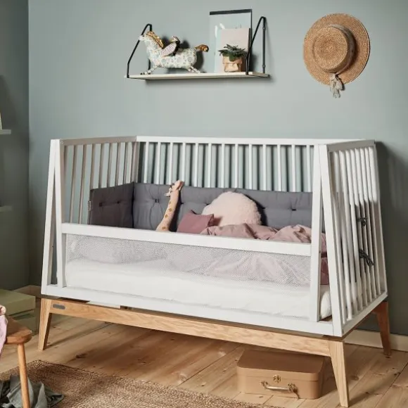 Leander Ombouwset Luna Babybed - Grijs - 120 cm