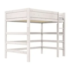 Life Time Hoogslaper Premium - White Wash - 177 cm - 120 cm