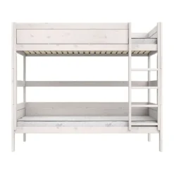 Life Time Stapelbed Premium - White Wash - 120 cm