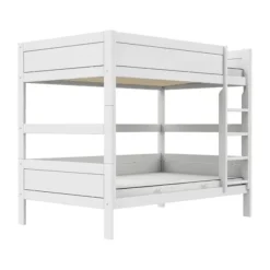 Life Time Stapelbed Premium - White Wash - 120 cm