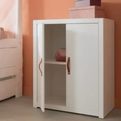 LIFETIME Boekenkast - Wit - 2 Vakken