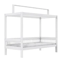 LIFETIME Breeze Bed Met Stofdak Constructie - Wit