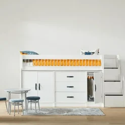 LIFETIME Breeze Halfhoogslaper All-In-One - Wit