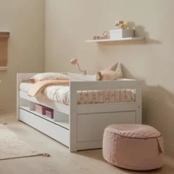 LIFETIME Breeze Kajuitbed Met Bedlade - Wit