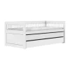 LIFETIME Breeze Kajuitbed Met Logeerbed - Wit
