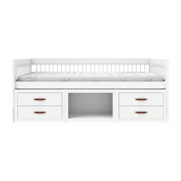 LifeTime Breeze Kajuitbed – Met Boekenkast – Luxe lattenbodem