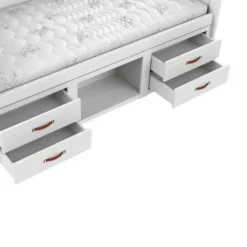 LIFETIME Breeze Kajuitbed Met Opberging - Wit