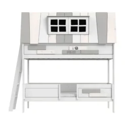 LIFETIME Kidsroom My Hangout Stapelbed - Premium Rolbodem