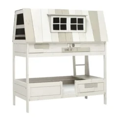 LIFETIME Kidsrooms Avonturenbed Hangout Luxe Whitewash