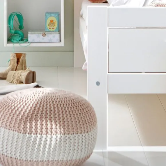 LIFETIME Kidsrooms Basisbed Wit Gelakt