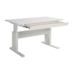 LIFETIME Kidsrooms Bureau Klein Verstelbaar Met Lade Whitewash