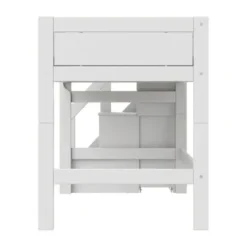 LIFETIME Kidsrooms Halfhoogslaper met Trapkast – 90x200 cm – Premium Rolbodem