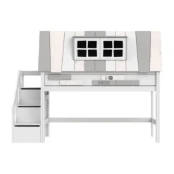 LIFETIME Kidsrooms Halfhoogslaper My Hangout - White-Wash