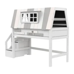 LIFETIME Kidsrooms Halfhoogslaper My Hangout - White-Wash