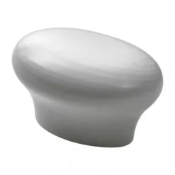 LIFETIME Kidsrooms Handgreep Ovaal Wit Gelakt