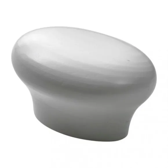 LIFETIME Kidsrooms Handgreep Ovaal Wit Gelakt