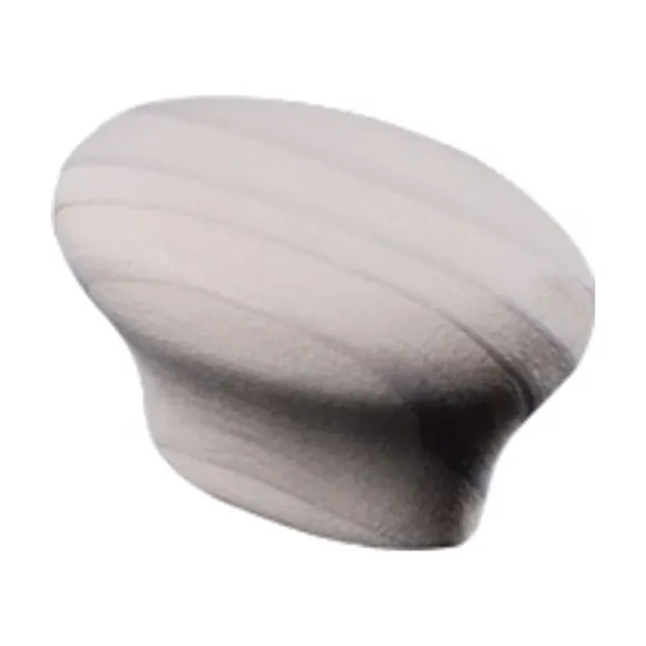 LIFETIME Kidsrooms Handgreep Ovaal Wit Gelakt