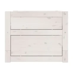 LIFETIME Kidsrooms Kajuitbed Met Opbergbox en Bedlade - Whitewash