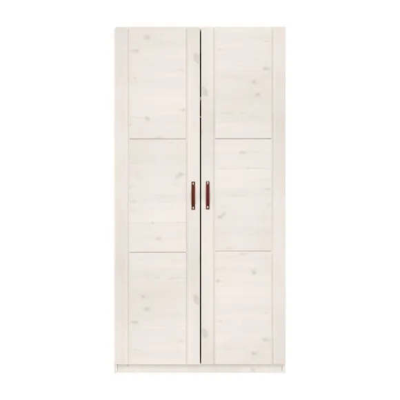 LIFETIME Kidsrooms Kledingkast 2-Deurs - White Wash