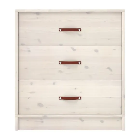 LIFETIME Kidsrooms Opbergkast - All-In-One - 3 Laden - White-Wash