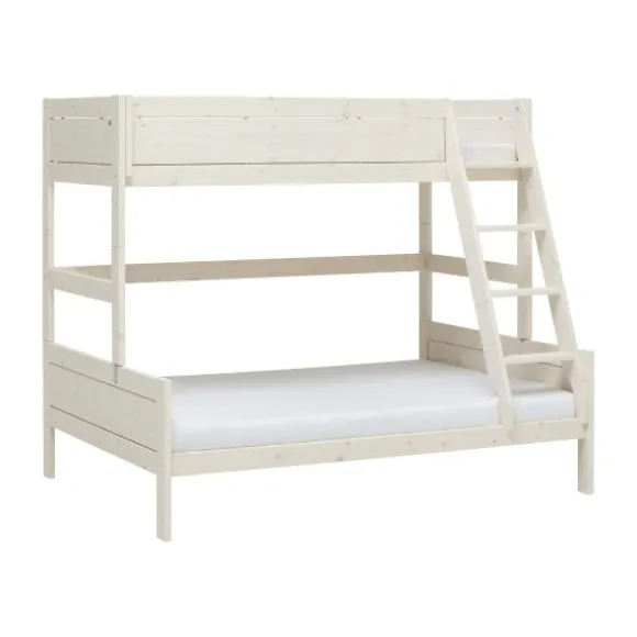 LIFETIME Kidsrooms Stapelbed Family Luxe Whitewash 140 x 200 cm