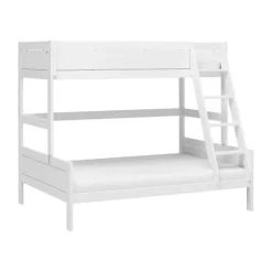 LIFETIME Kidsrooms Stapelbed Family Luxe Whitewash 140 x 200 cm