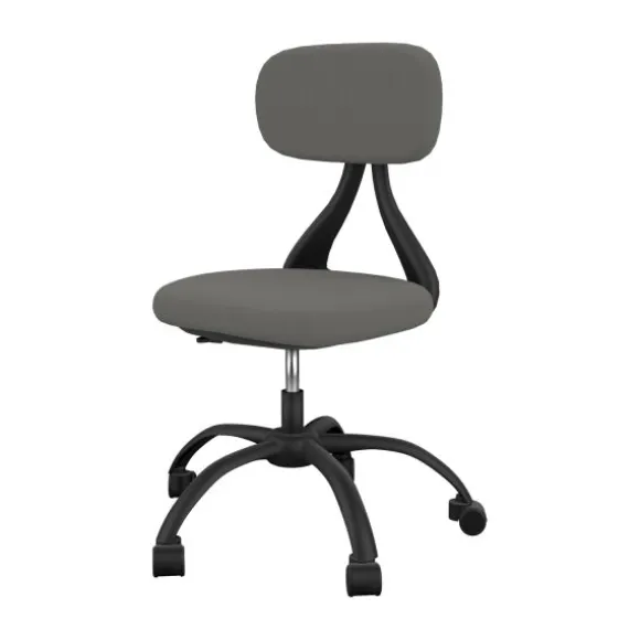 LIFETIME Kidsrooms Sunny Bureaustoel - Lichtgrijs / Zwart