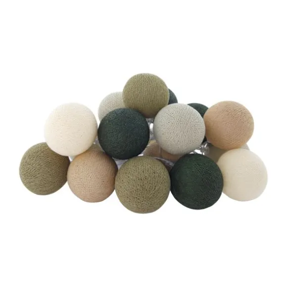 LIFETIME Lichtslinger - Cotton Ball Lights - Beach Blue