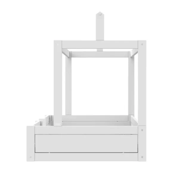 LIFETIME Montessori Hutbed - 120 x 200 cm - Wit