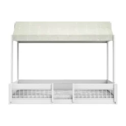 LIFETIME Montessori Hutbed - 120 x 200 cm - Wit