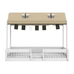 LIFETIME Montessori Hutbed - 120 x 200 cm - Wit