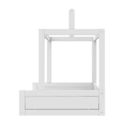 LIFETIME Montessoribed Met Dakconstructie - Wit